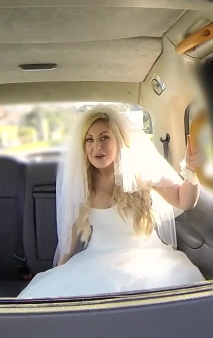 Wedding Blonde Porn - Hot Blonde Ashley Downs Jumped To The Cab In A Wedding Dress by FakeTaxi |  The Porn Buzz