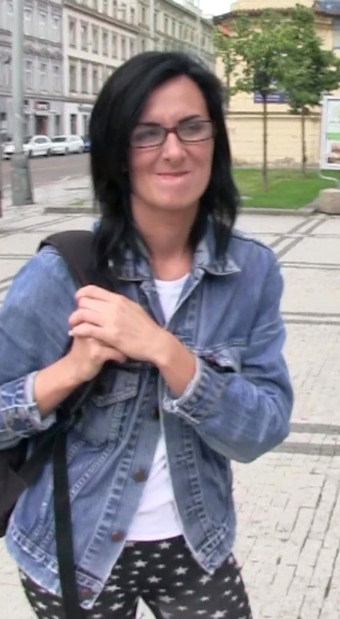 Publicagent - He Spotted Simone Brody Walking Across The Square In The City