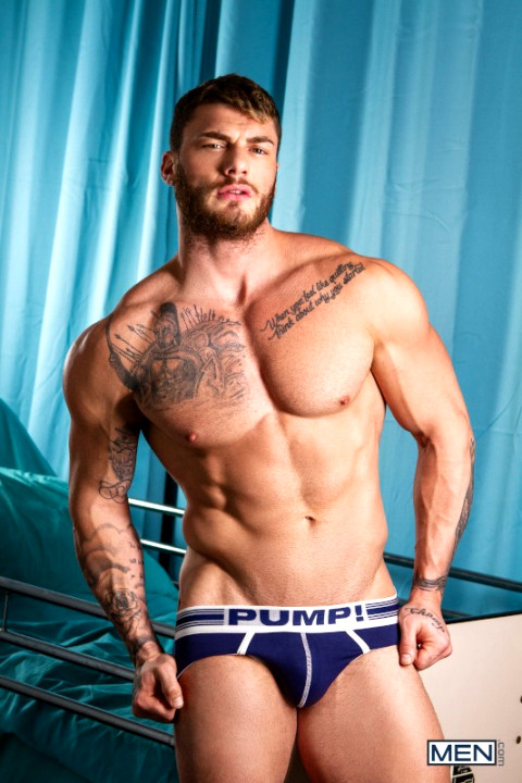 Nurse Kaleb Stryker Got Cum From Patient William Seed