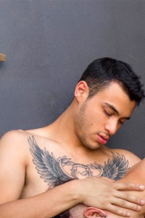 Men - Gus And Fena Fucks In Shaded Patio