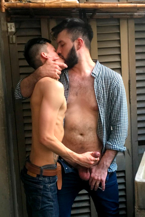 Andres And Diego In Closet