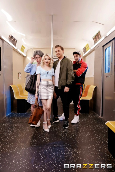 The Slutty Commuter's Clumsy Joyride with Lola Fae