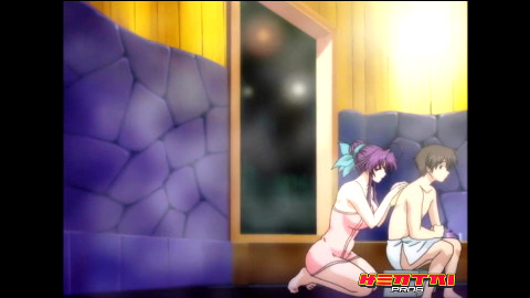 HentaiPros -  Sexy Redhead Girl  Seizes Her Chance To Make Kousuke A Man