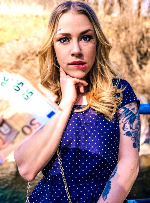 Chrystal Sinn Creampied in the Tunnel