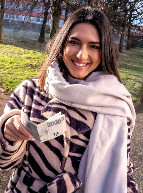 Public Agent - Basement Blowjob and Ride with Lena Coxx