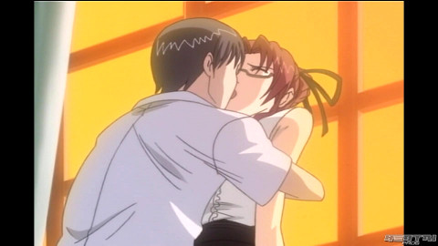 HentaiPros - Left Alone With A Magnificent Redhead Girl Guy Be Overcome With Passion 