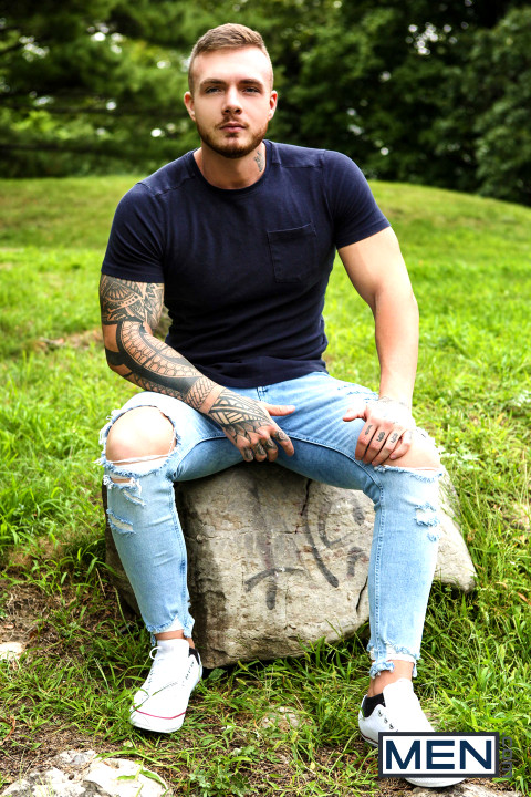 Men - Dark-Headed Pierre Fitch Is Filming Good-Looking Jake Porter While Pretending He’s Jerking Off