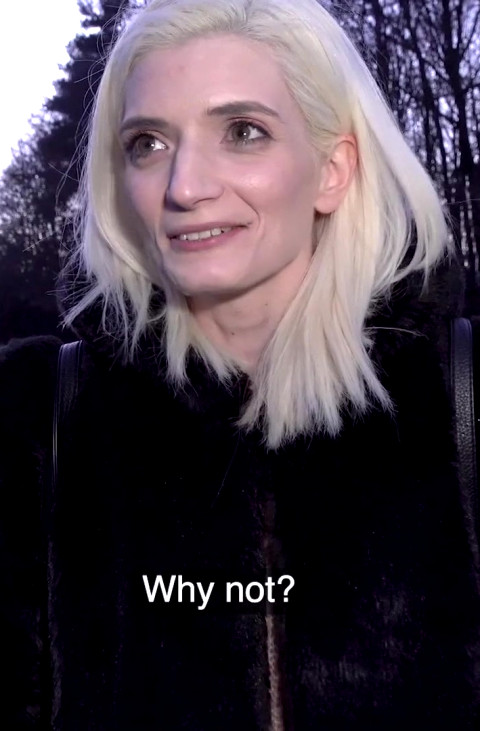 Skinny Blonde Mia Casanova Pulled Her Pants Down And Spread Her Ass Cheeks