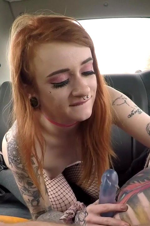 Azura Alii And Piggy Mouth Had Quite The Naughty Threesome In The Backseat Of The Taxi