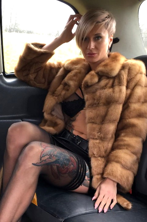 Blonde MILF Tanya Virago Got Into Cab After A Long Night Of Partying