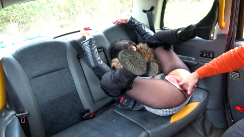 Faketaxi - Darina Ivanov Was A Little Embarrassed Getting Into The Car