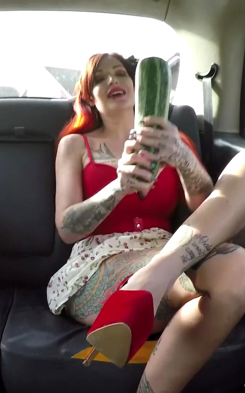 Faketaxi - Alexxa Vice Got Her Tits Out While She Sucked His Cock