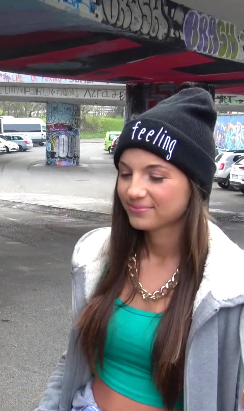 Fakehub - He Is Approached By A Stunning Brunette By The Name Of Kristy Black