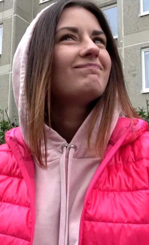 Hot Young Russian Camilla Moon Walked By Him On The Street