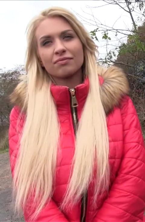 Alexis Bardot Unzipped Her Winter Coat And Flashed Me Her Perfect Big Fake Tits