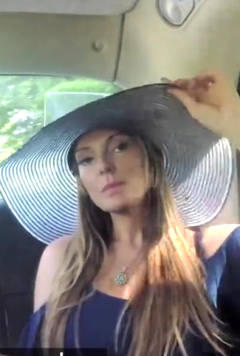 Faketaxi - Stacey Saran's Huge Tits Were Bouncing All Over Rearview Mirror