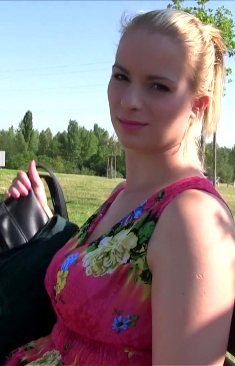 Hot College Student Ebba Sofie Was Willing To Take Some Cash To Flash Her Boobs