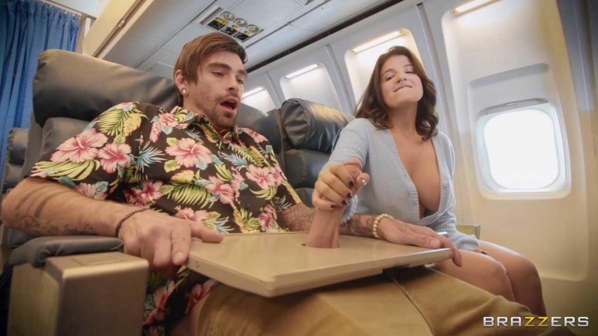 Jet Set Jizzers with LaSirena69 and Hazel Grace by Brazzers | The Porn Buzz